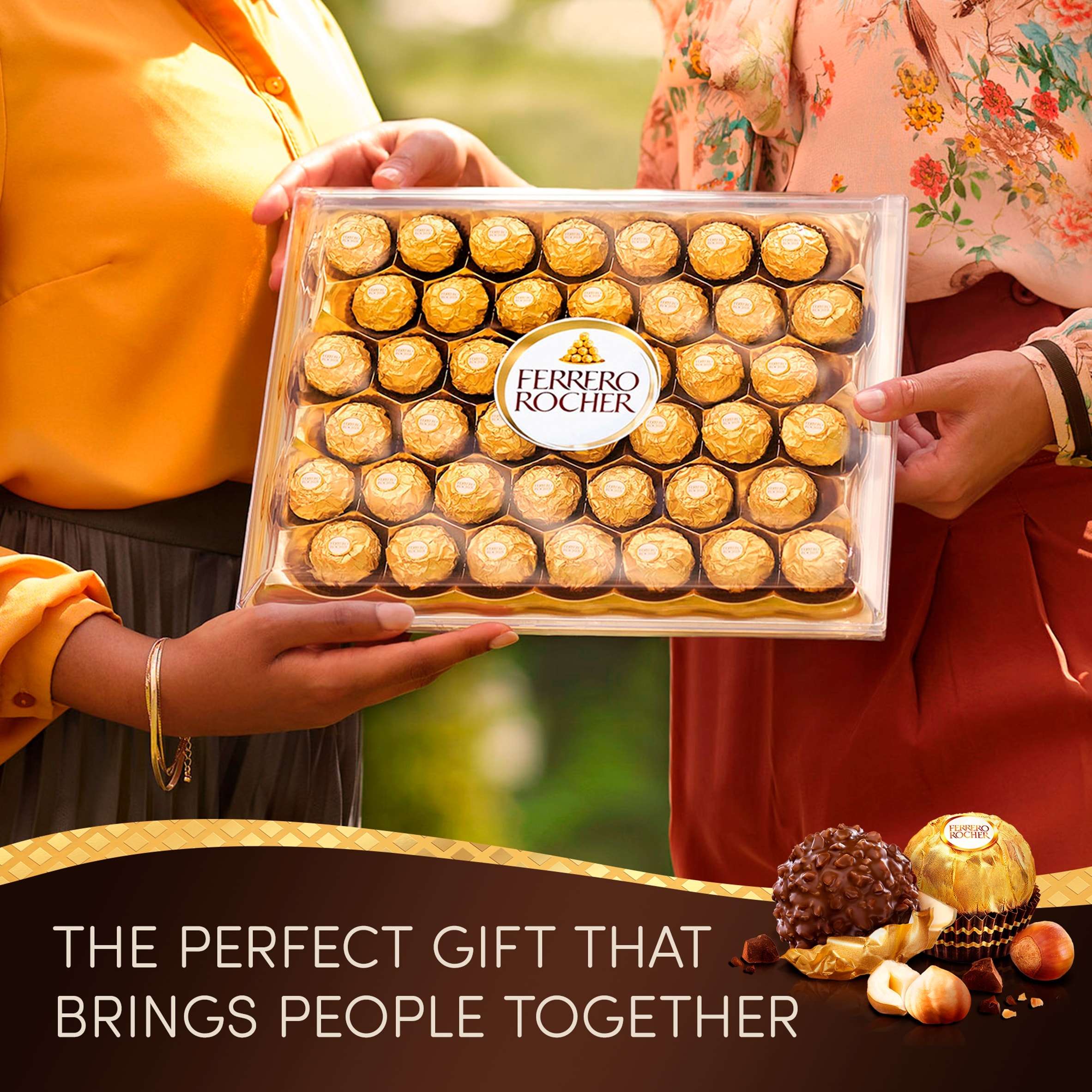 Ferrero Rocher Grand Milk Chocolate Gift 125G thumbnail 4