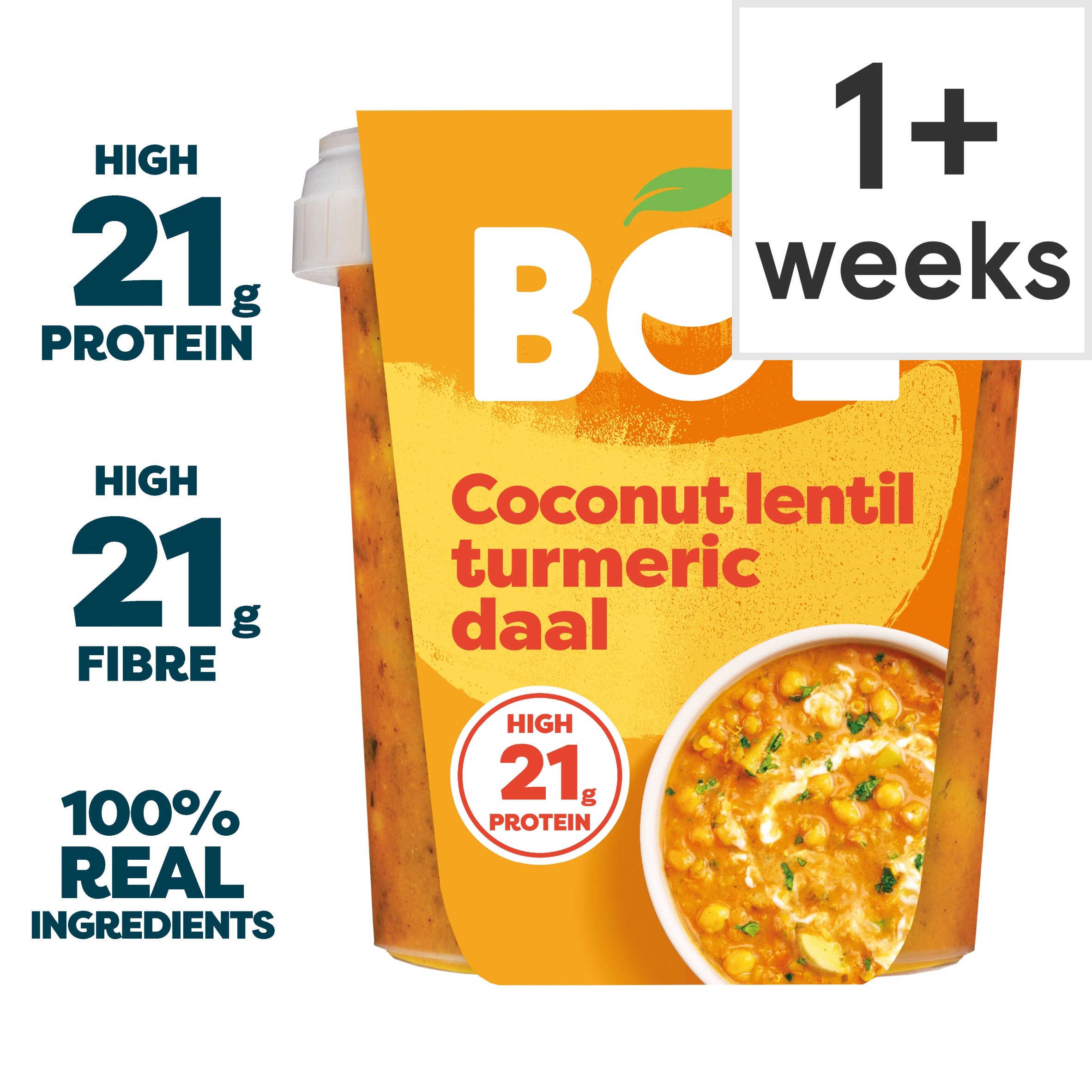 BOL Coconut Lentil Daal One Pot Meal