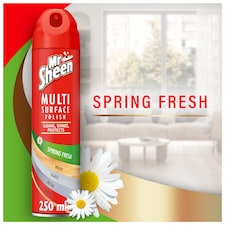 Mr Sheen Multi Surface Polish - Spring Fresh 250ml thumbnail 2