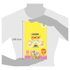 GO-CAT Kitten Chicken; Turkey and Milk Dry Cat Food 750g thumbnail 3