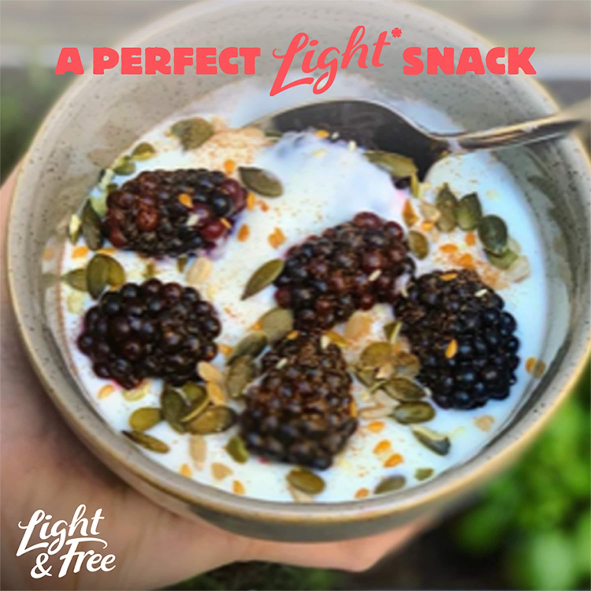 Light & Free Sticky Toffee Greek Style Fat Free Yoghurt 4x115g thumbnail 4