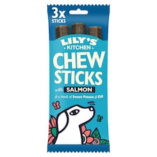 Lily's Kitchen Dog Chew Sticks Salmon 120G