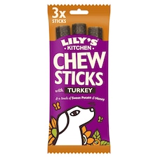 Lily's Kitchen Dog Chew Sticks With Turkey 120G
