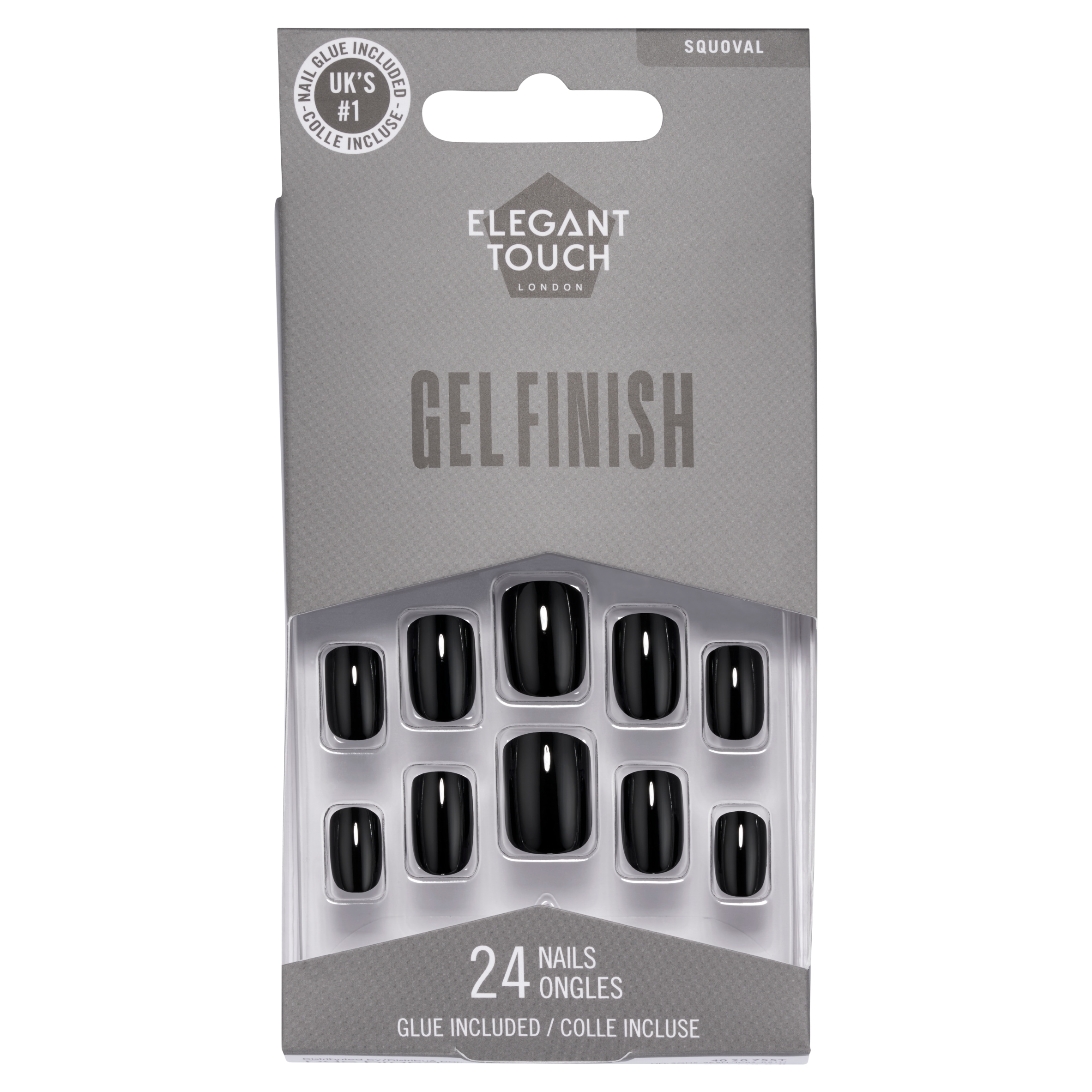 Elegant Touch Core Nails Midnight Black