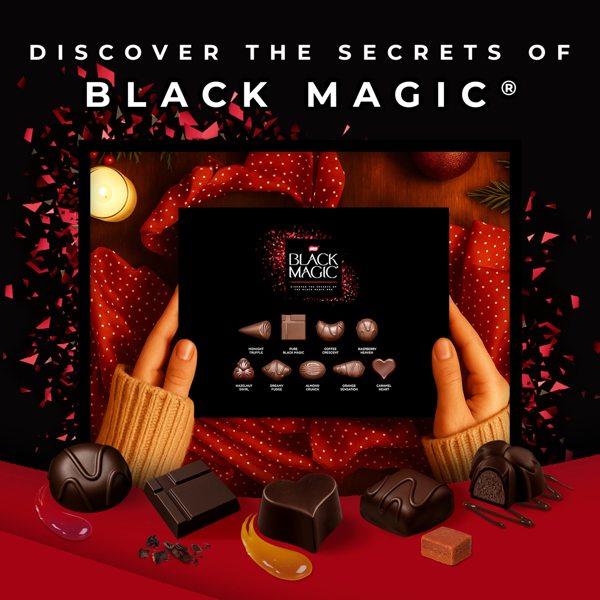 Black Magic Dark Chocolate Box 348g thumbnail 3