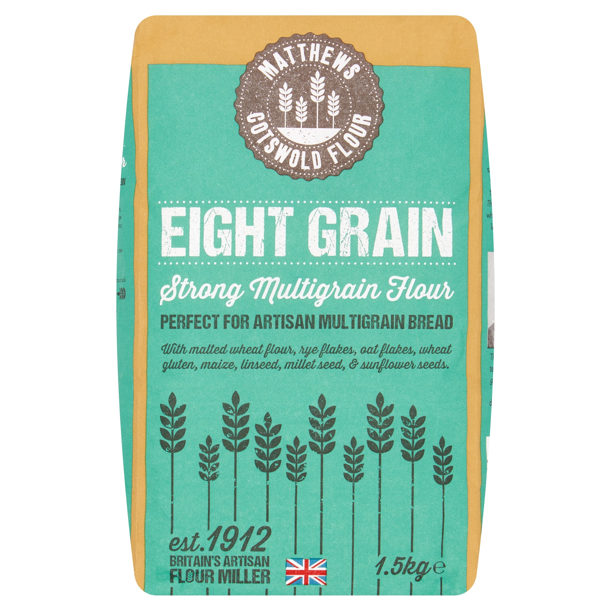 Matthews Flour Eight Grain Strong Multigrain 1.5Kg