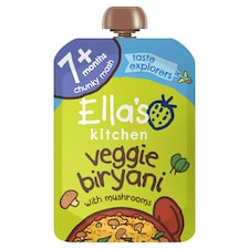 Ella's Kitchen 7 Month Plus Veggie Biryani 130G