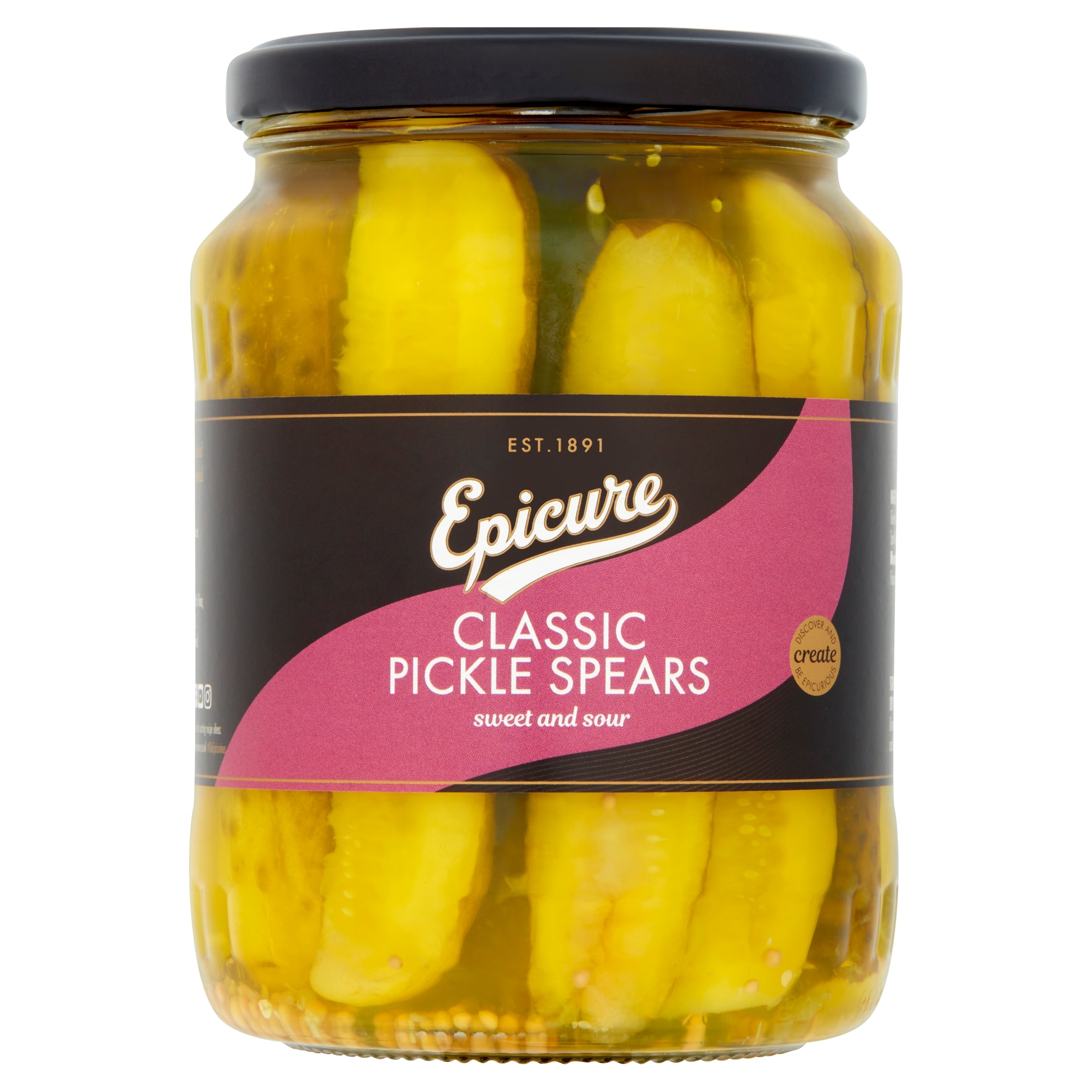 Epicure Classic Pickle Spears - Sweet & Sour 670g