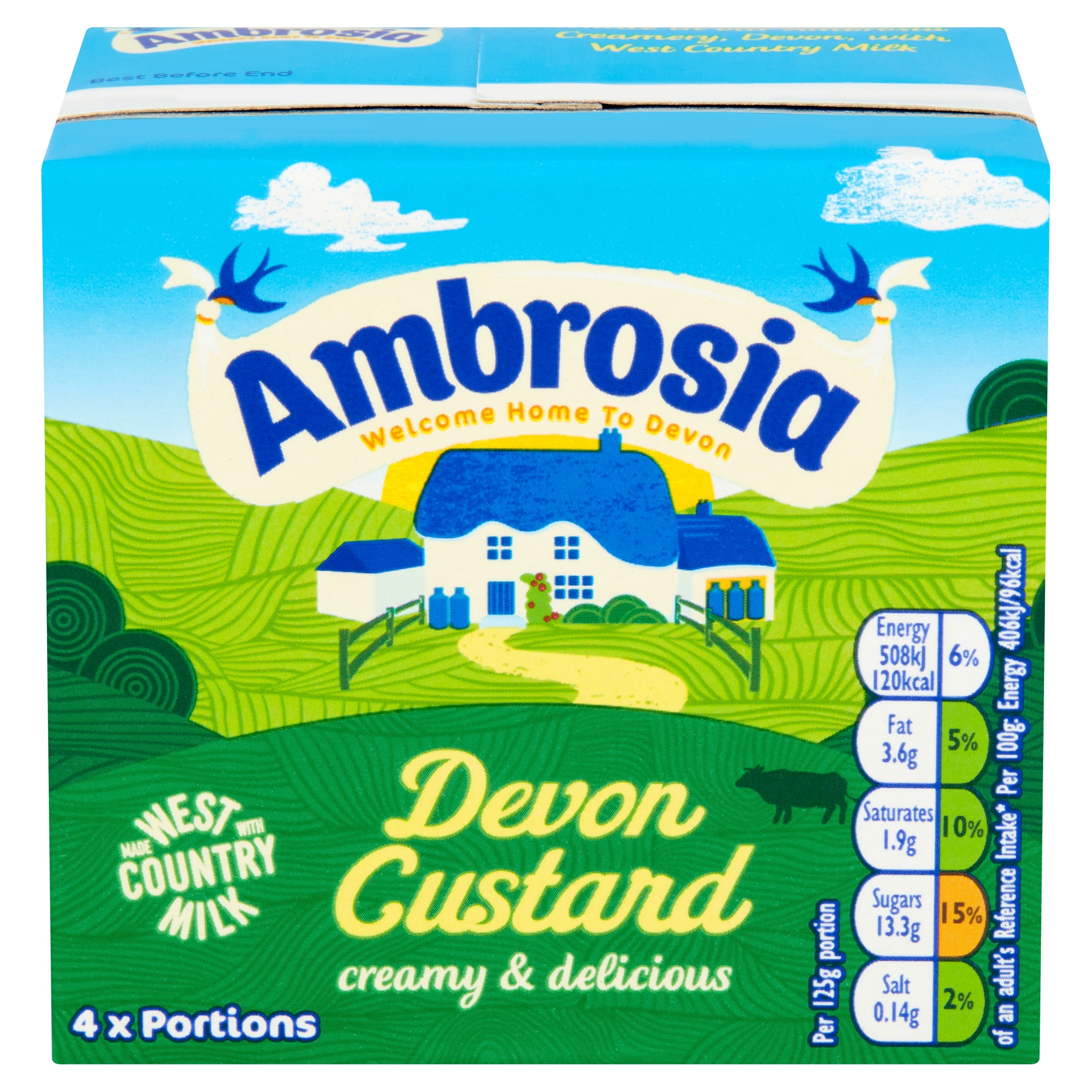 Ambrosia Devon Custard 500G thumbnail 4