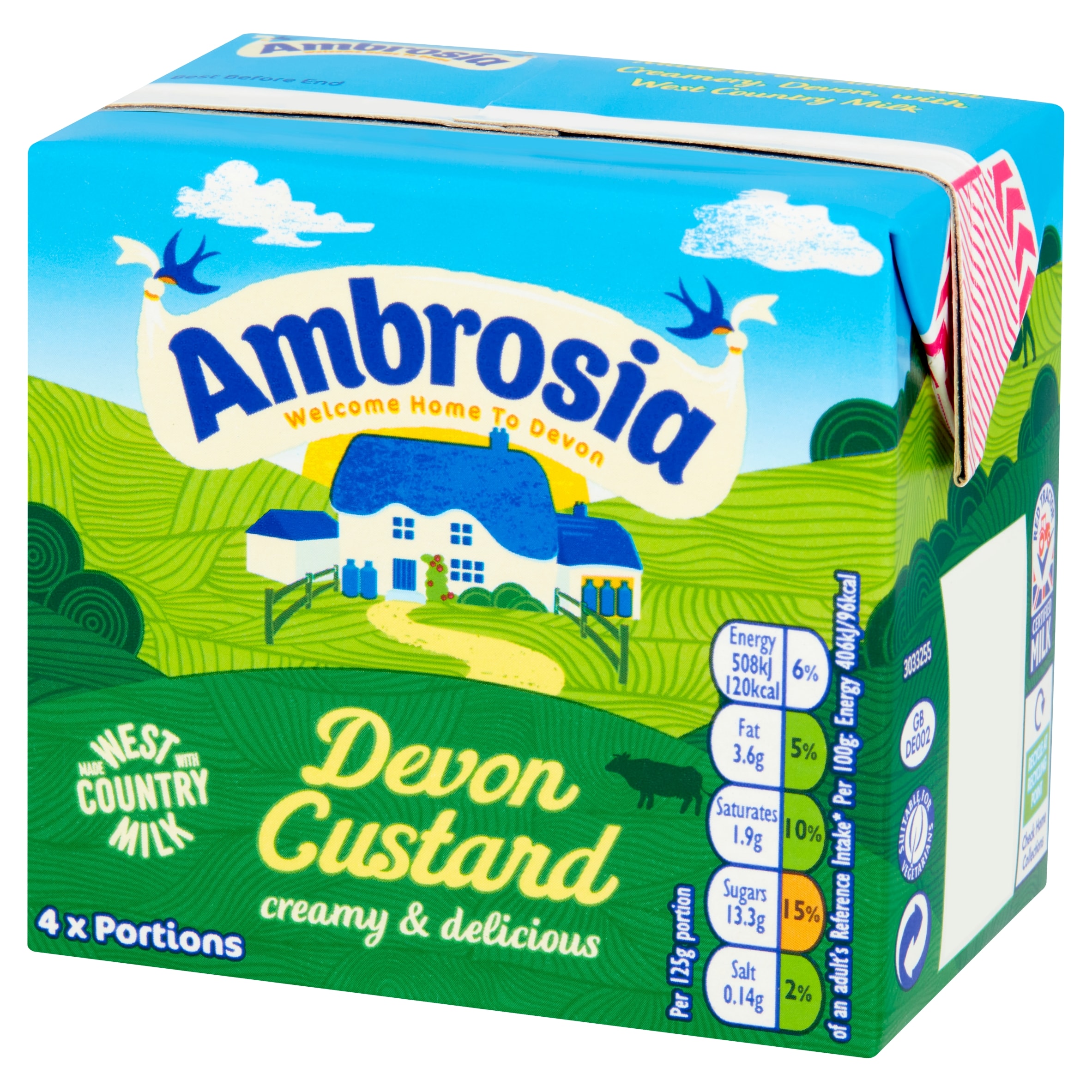 Ambrosia Devon Custard 500G thumbnail 5