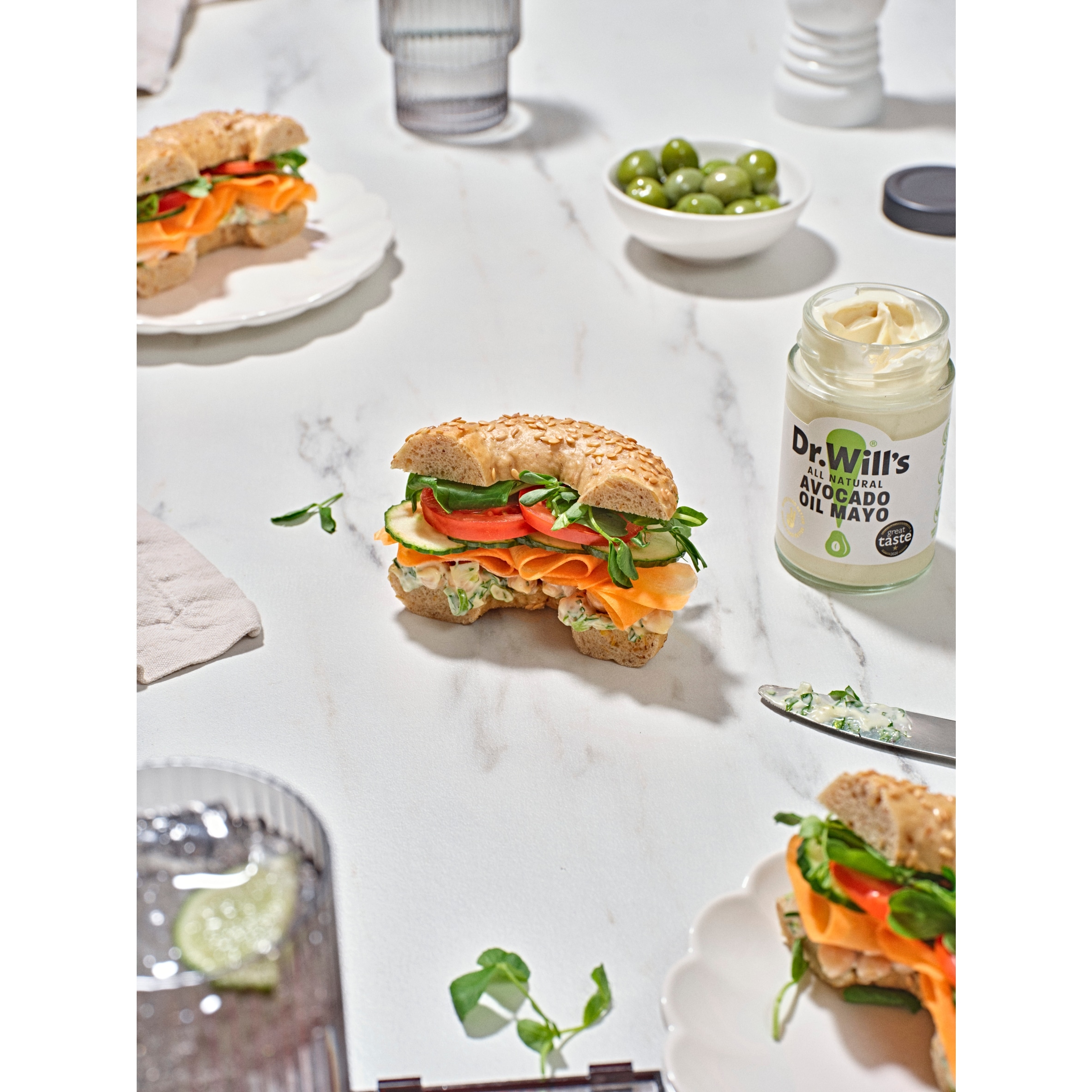 Dr Wills Avocado Oil Mayonnaise Sugar Free 175G thumbnail 2