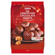 Tesco Lebkuchen Hearts 250G