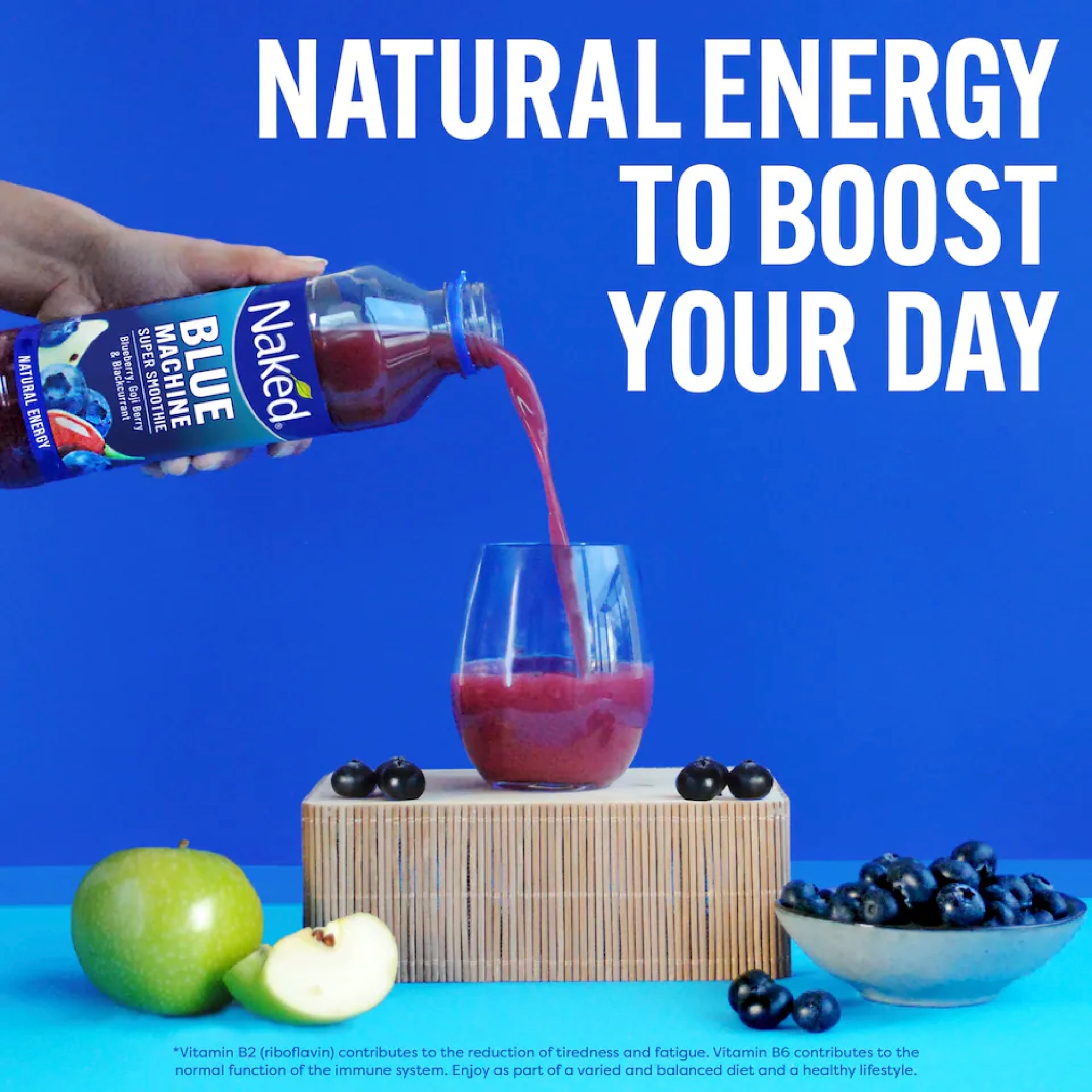 Naked Blue Machine Blueberry Smoothie 300Ml thumbnail 5
