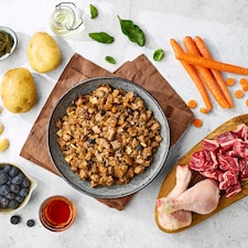 Naturo Grain Free Beef Chicken In Herb Jelly 390G thumbnail 3