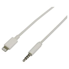 Tesco Aux to Lightning USB iPhone Charger Cable 1M White