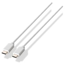 Tesco USB C to USB A Phone Charger Cable 1M White