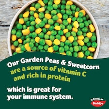 Birds Eye Garden Peas & Sweetcorn 640G thumbnail 2