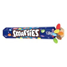 Smarties Milk Chocolate Giant Tube 120G