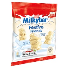 Milkybar White Chocolate Festive Friends Bag 57G thumbnail 2