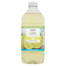 Tesco Quadruple Strength Lime No Added Sugar 750Ml