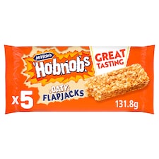 McVitie's Hobnobs Oaty Flapjacks 5 Pack 131.8g