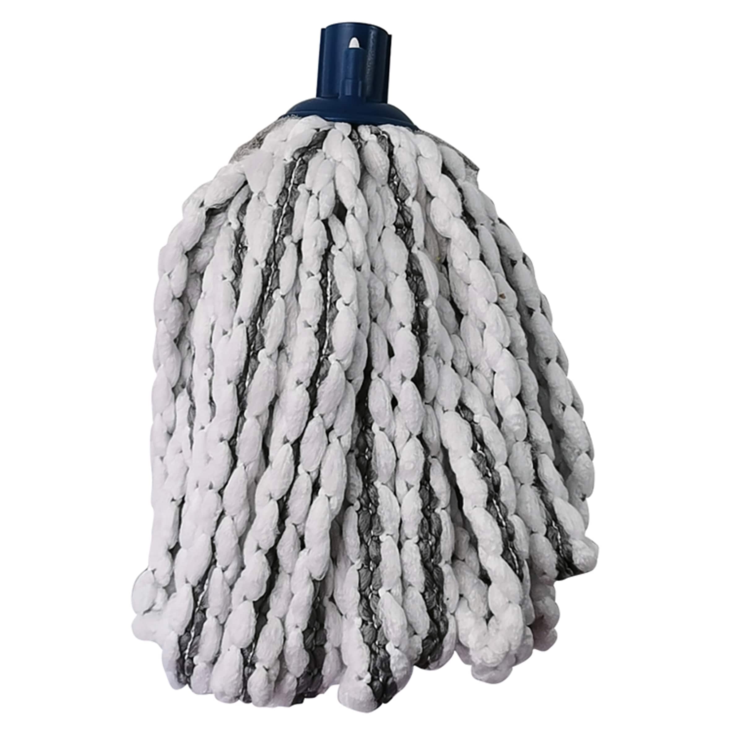 Tesco Microfibre Mop Refill Blue Grey