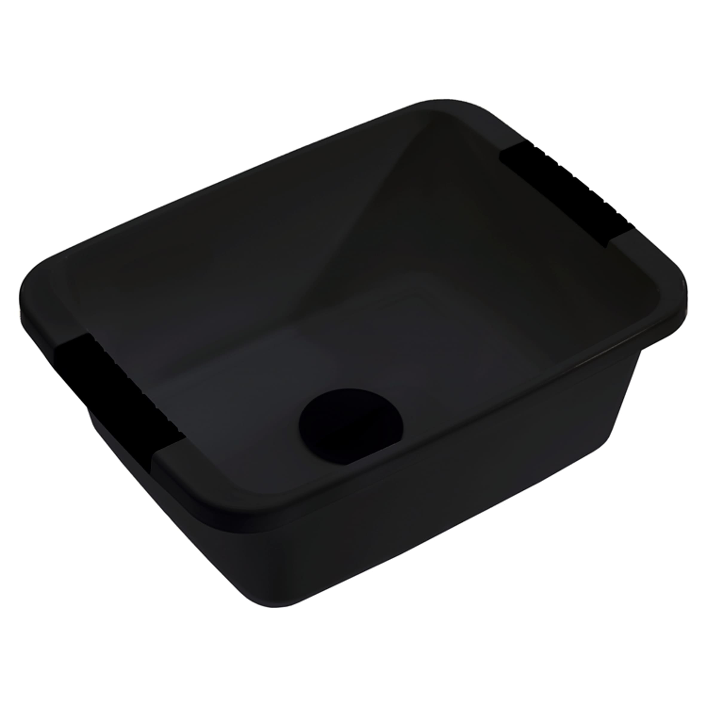 Tesco Recycled Black Washing Up Bowl With Plug