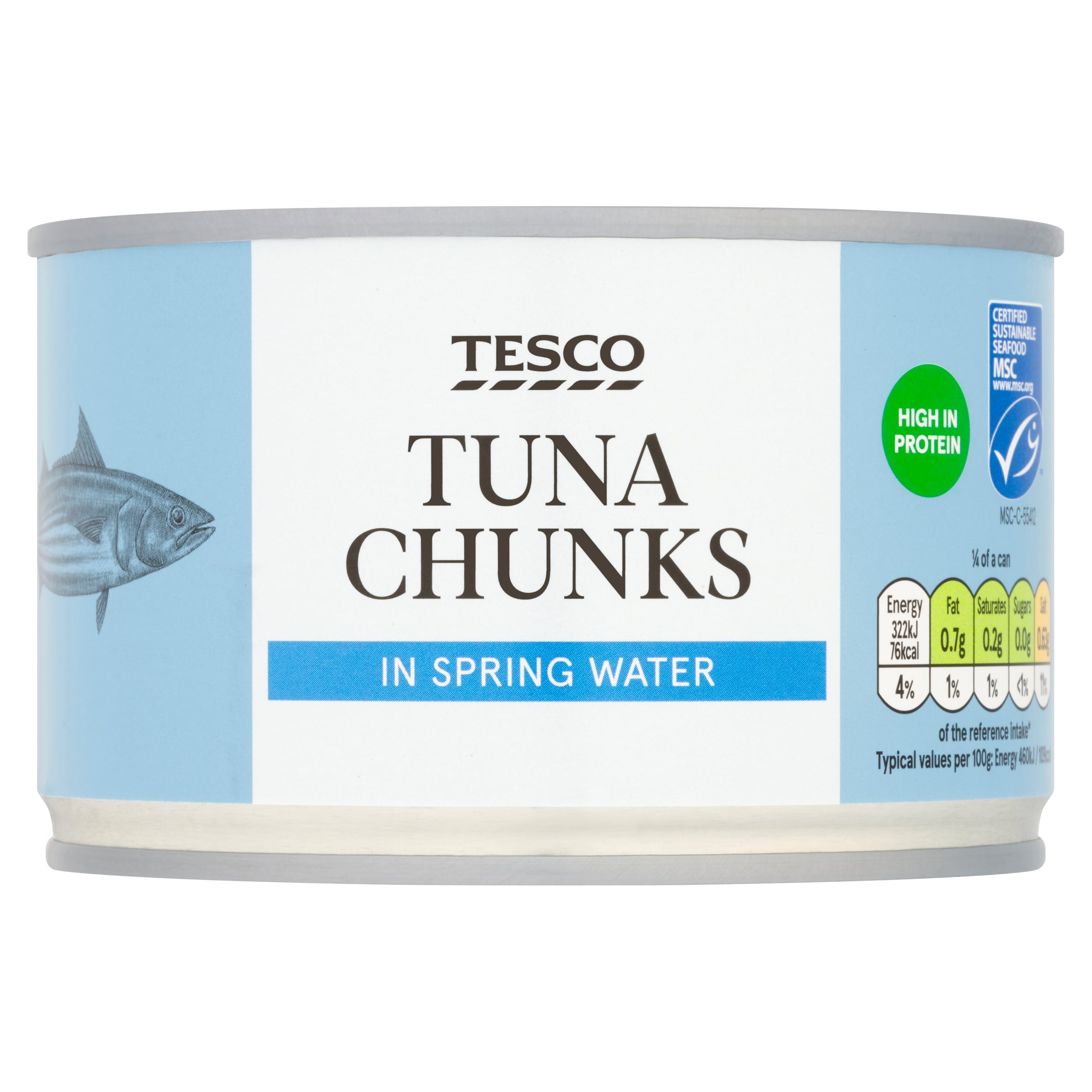 Tesco Tuna Chunks In Spring Water 400G