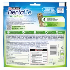 DENTALIFE ActivFresh Small Dental Chicken Dog Chews 7 Sticks thumbnail 3