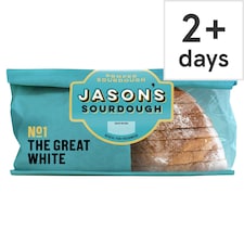 Jason's Recipe No 01 The Great White Straight Up Sourdough Loaf 450g