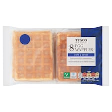 Tesco Egg Waffles 8 pack
