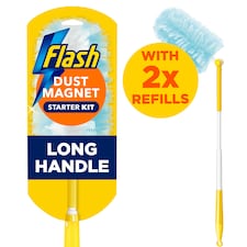 Flash Dust Magnet XL Duster Starter Kit & Refill Pack 2 Pack