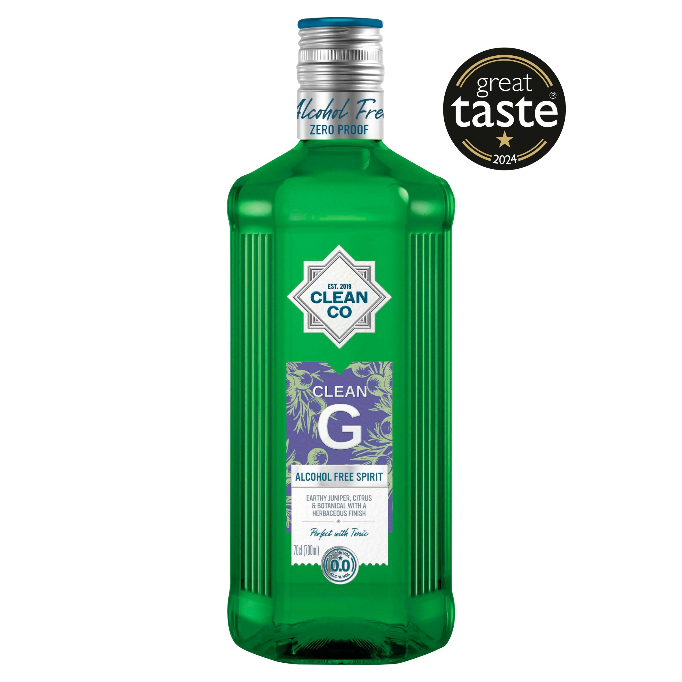 Clean Co Non-Alcoholic Botanical Spirit - Crisp Dry 70cl thumbnail 2