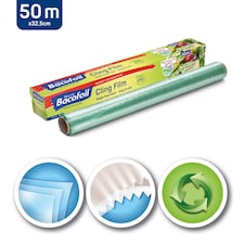 Bacofoil Pvc Free Cling Film 32.5Cm X 50Mtr thumbnail 2