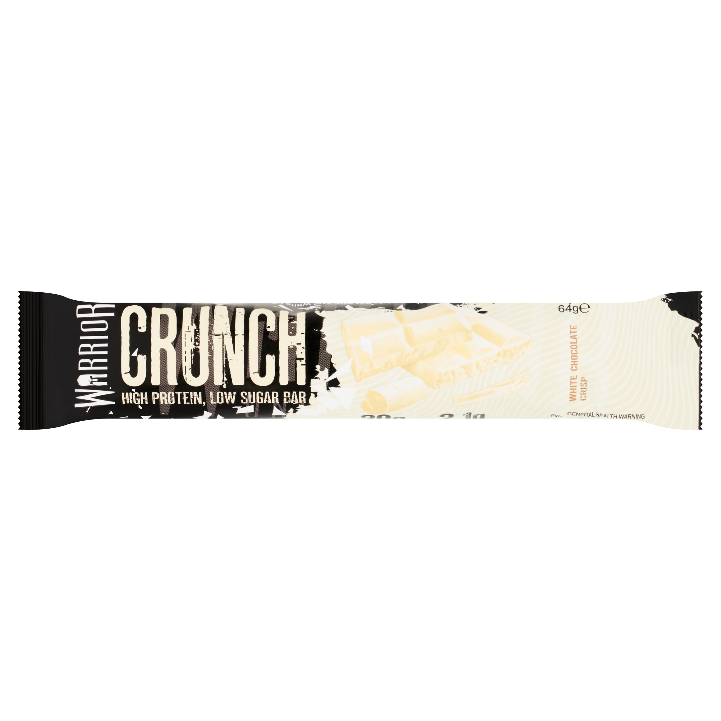 Warrior Crunch Protein Bar - White Chocolate Crisp 64g