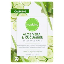Masking Aloe Vera & Cucumber Sheet Face Mask 20ml