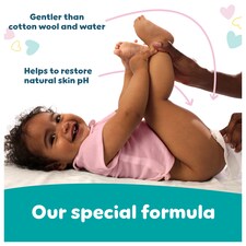 Pampers Sensitive Baby Wipes Plastic Free 52 Pack thumbnail 3