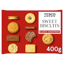 Tesco Sweet Biscuits 400G