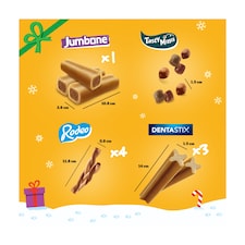 Pedigree Christmas Stocking Dog Treats 367G thumbnail 3