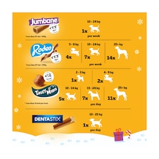Pedigree Christmas Stocking Dog Treats 367G thumbnail 5