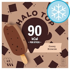 Halo Top Gooey Brownie Stick 3X100ml