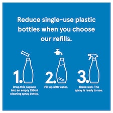 Tesco Antibacterial Bathroom Cleaner Refill 9Ml thumbnail 2