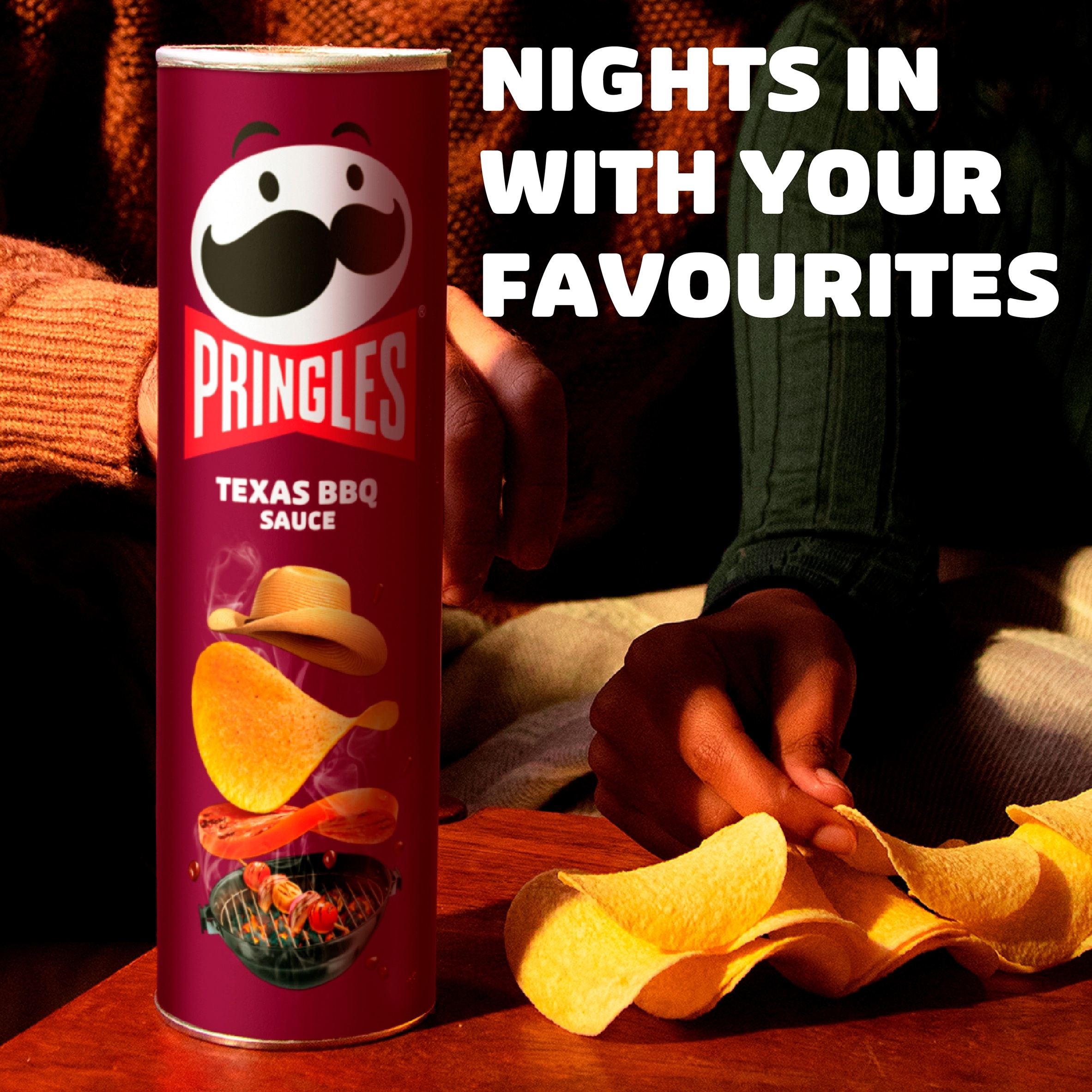 Pringles Texas BBQ Sharing Crisps 165G thumbnail 3