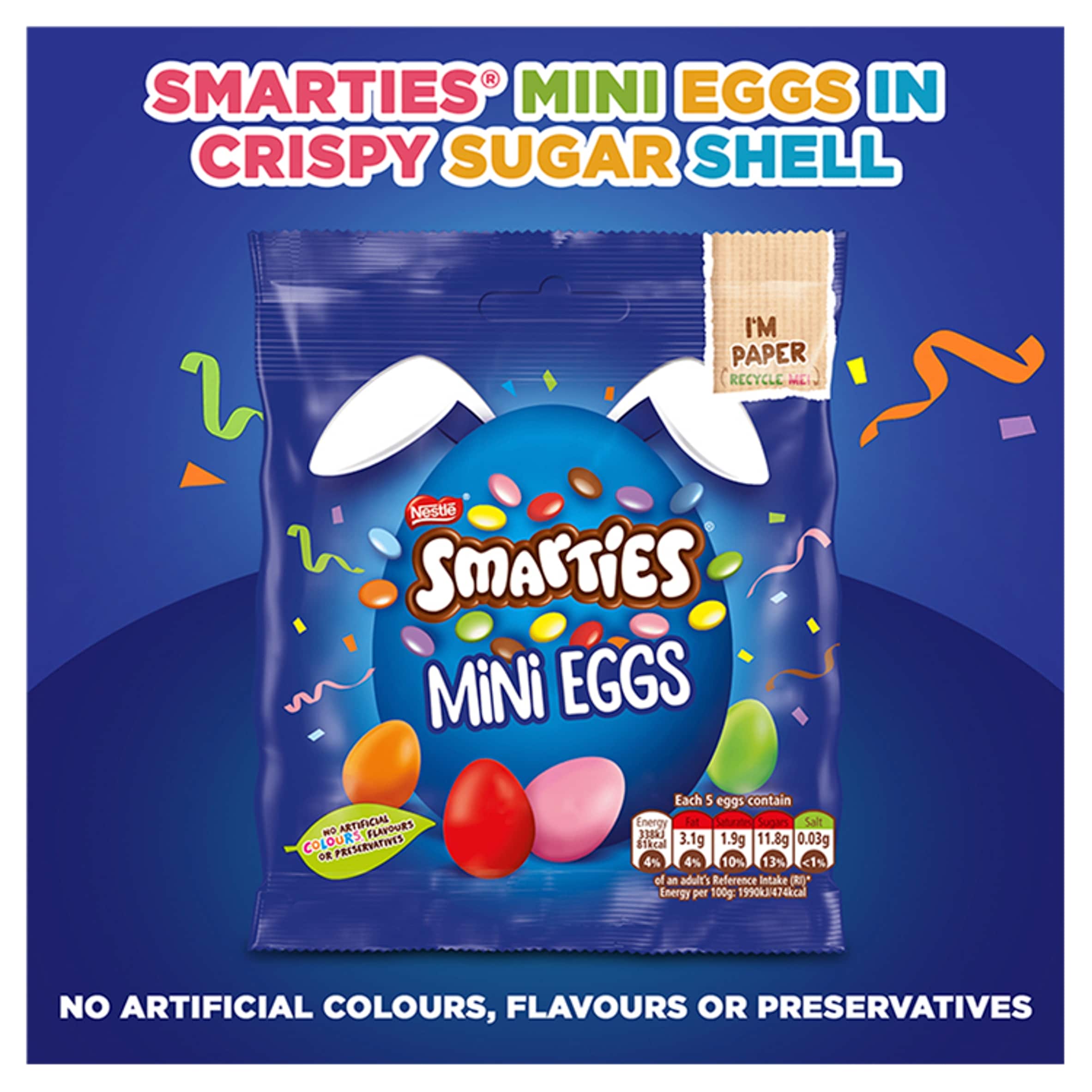 Smarties Mini Eggs 80G thumbnail 3
