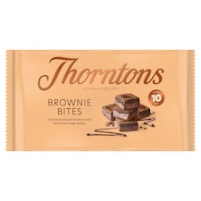 Thorntons Chocolate Fudge Brownie Bites 10 Pack