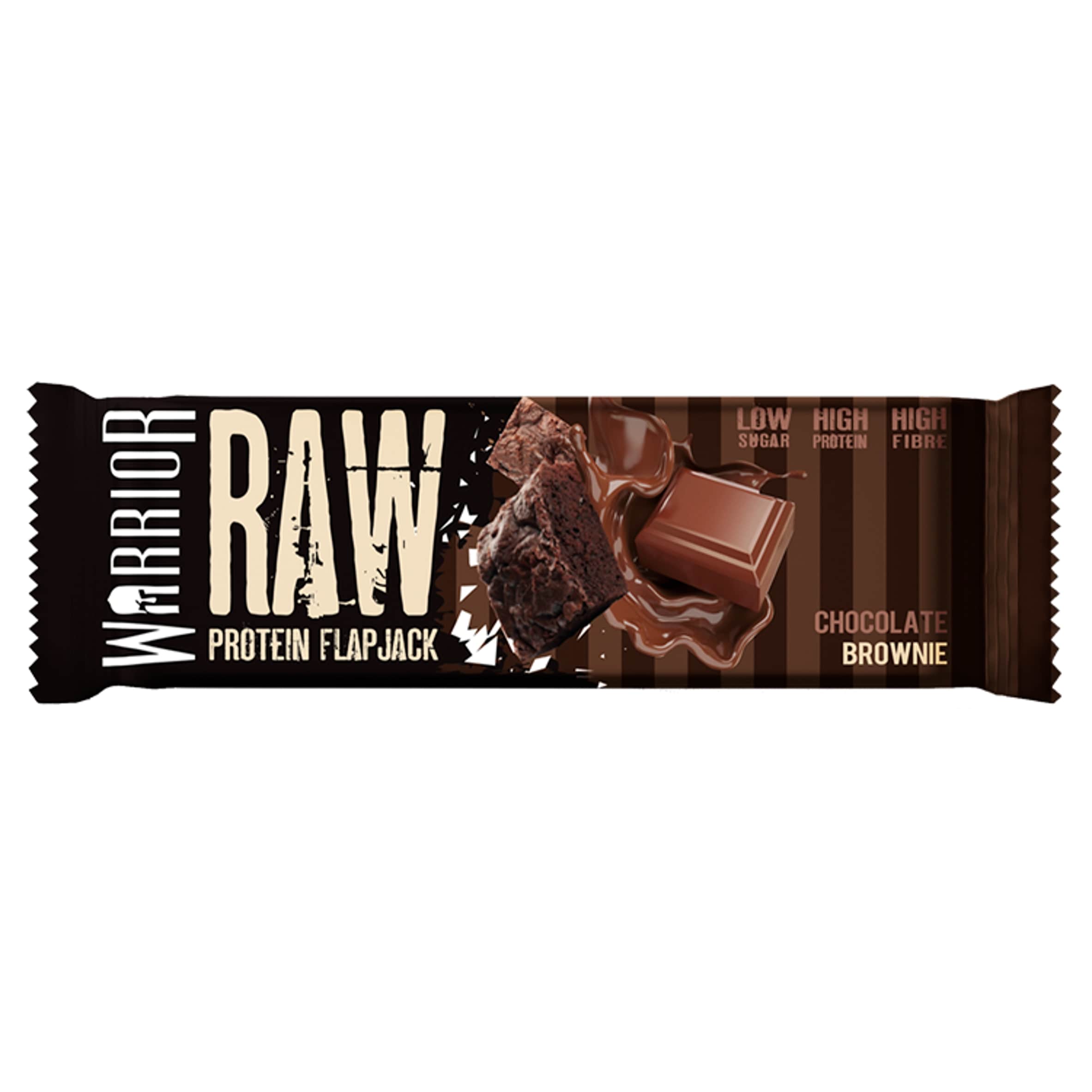 Warrior Raw Prtn Flapjack Chocolate Brownie 75G