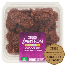 Tesco Free From Chocolate Cornflake Clusters 16 Pack