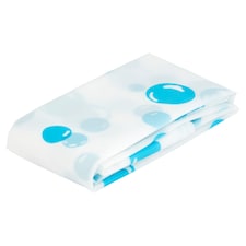 F&F Home Bubble Peva Shower Curtain