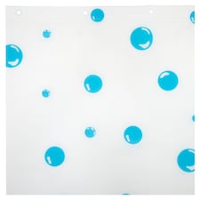 F&F Home Bubble Peva Shower Curtain thumbnail 2