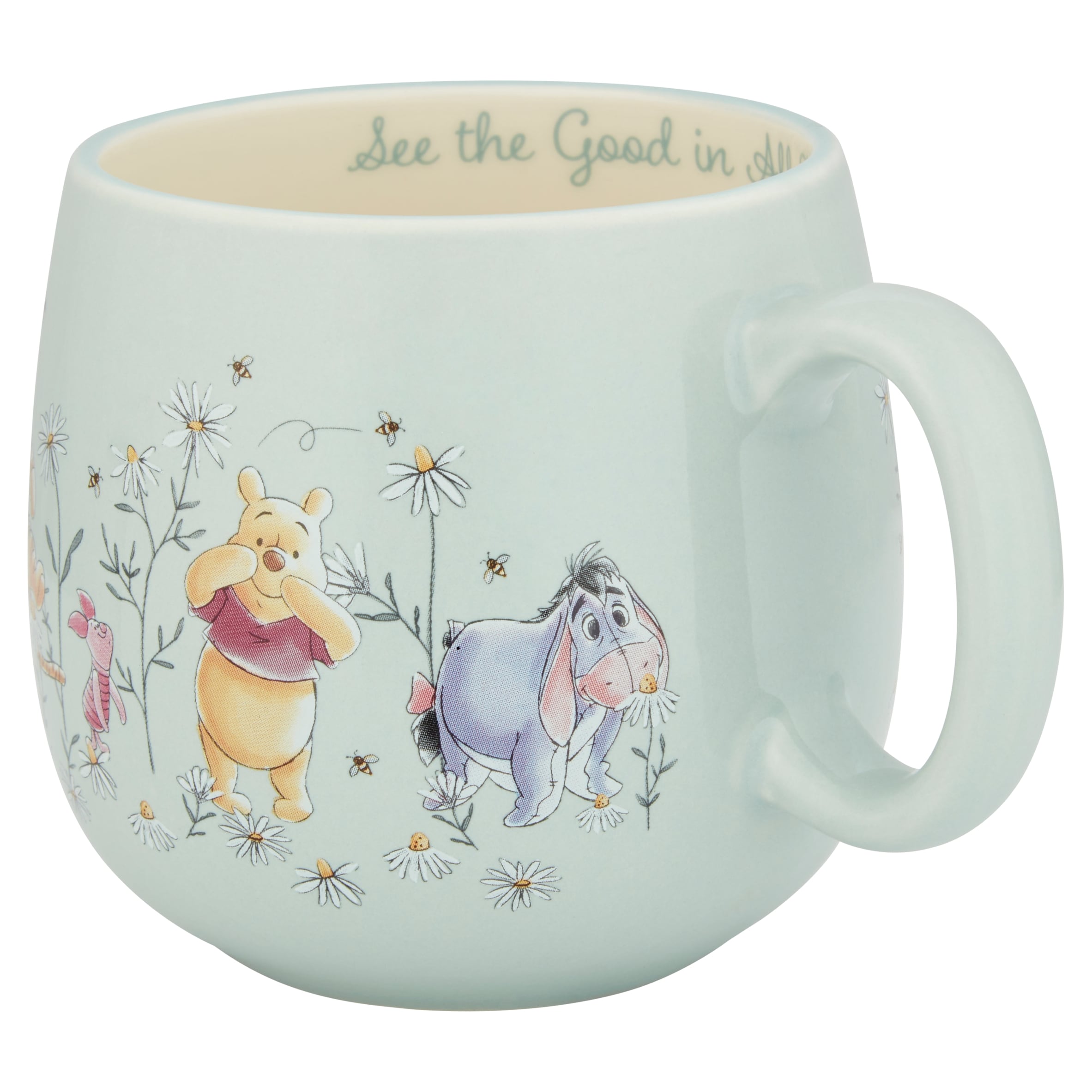 Tesco Green Disney Winnie The Pooh Mug thumbnail 2